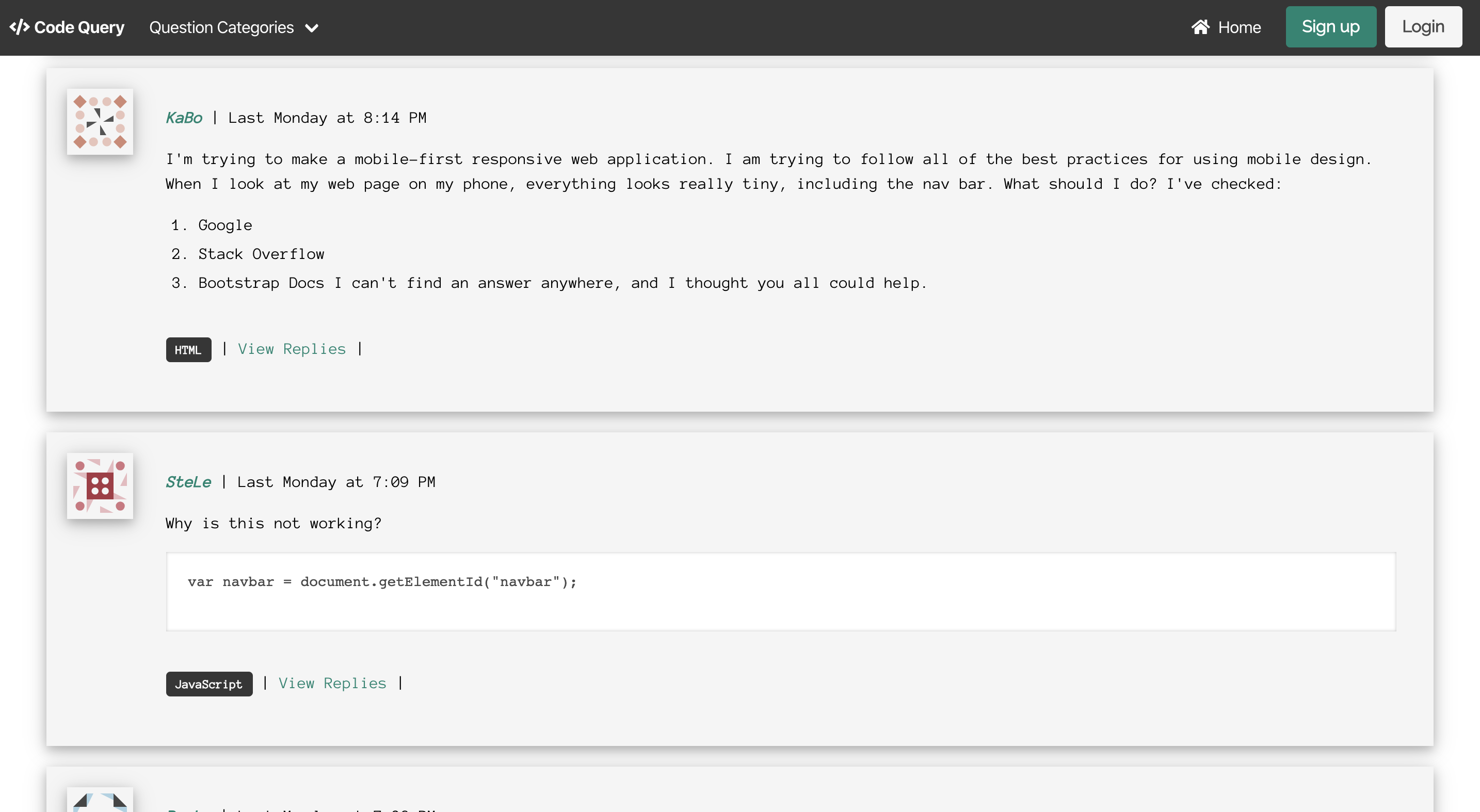 Code Query