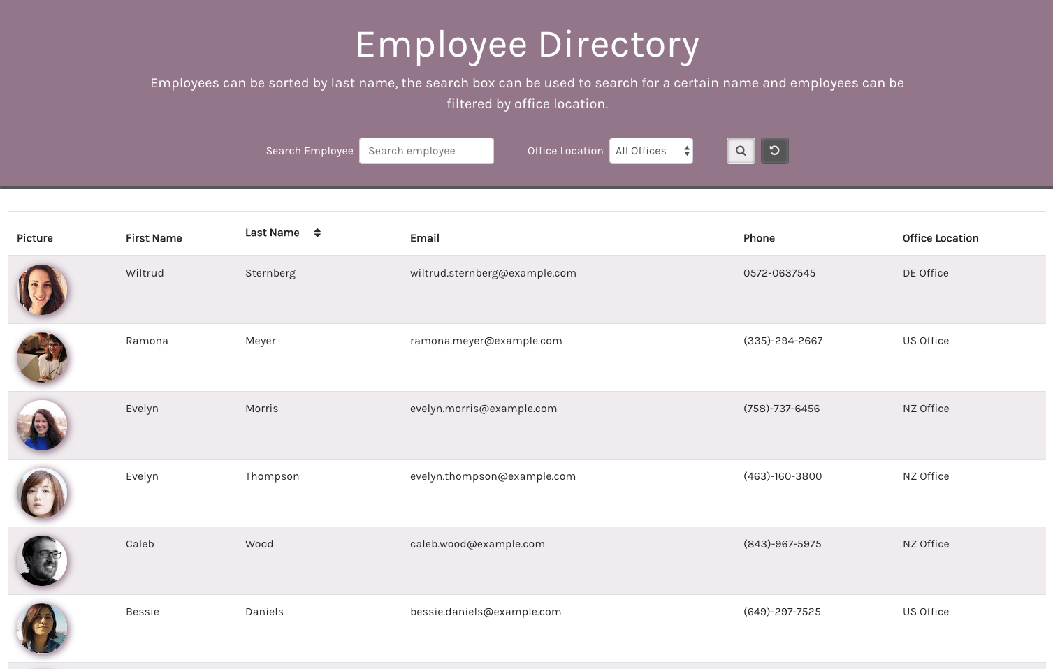 Emp Directory
